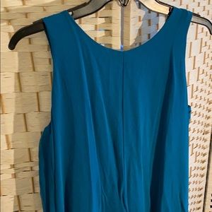 Silk Teal Eileen Fisher Dress